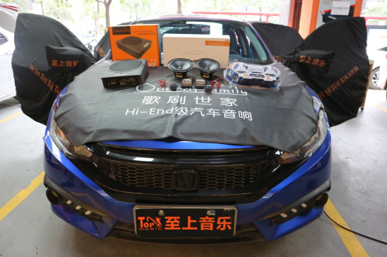 汽車音響改裝|新年伊始，蓄勢待發(fā)！十代思域音響改裝，開啟演繹特有的音樂魅力