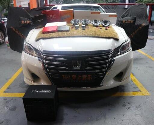 深受車友追捧！清遠豐田皇冠汽車音響改裝升...