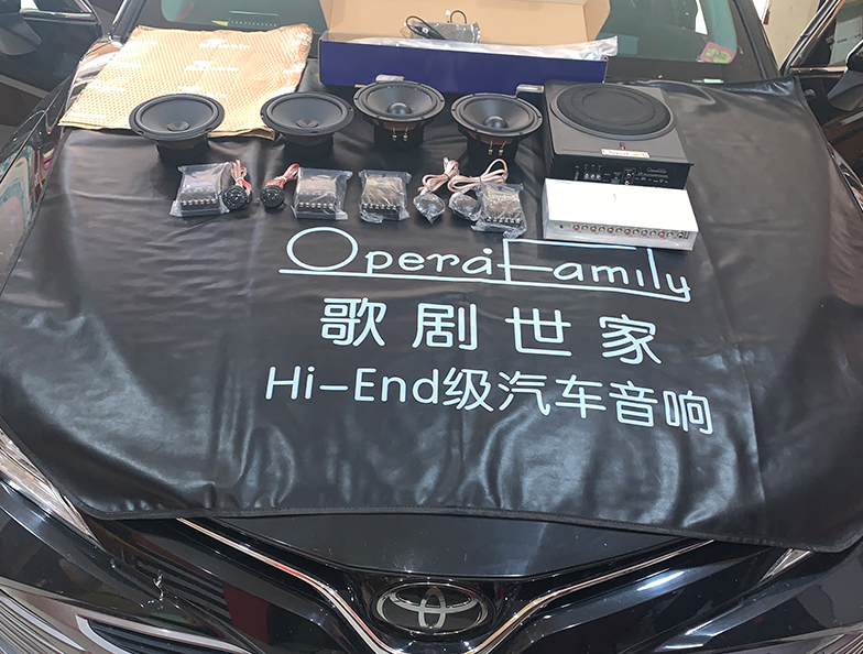 升級(jí)4.1聲道系統(tǒng)之后，豐田凱美瑞車主這...