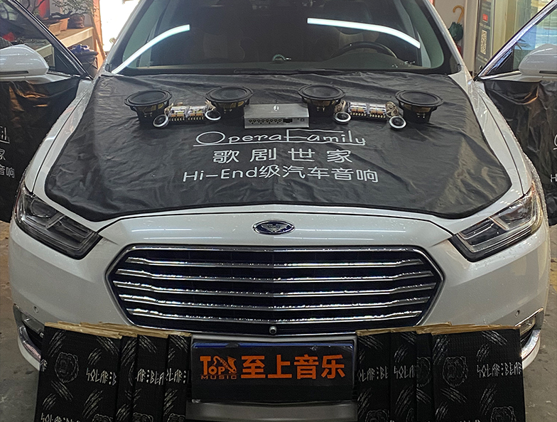 福特金牛座升級歌劇世家喇叭加DSP功放 簡單改裝收獲滿意音質(zhì)！
