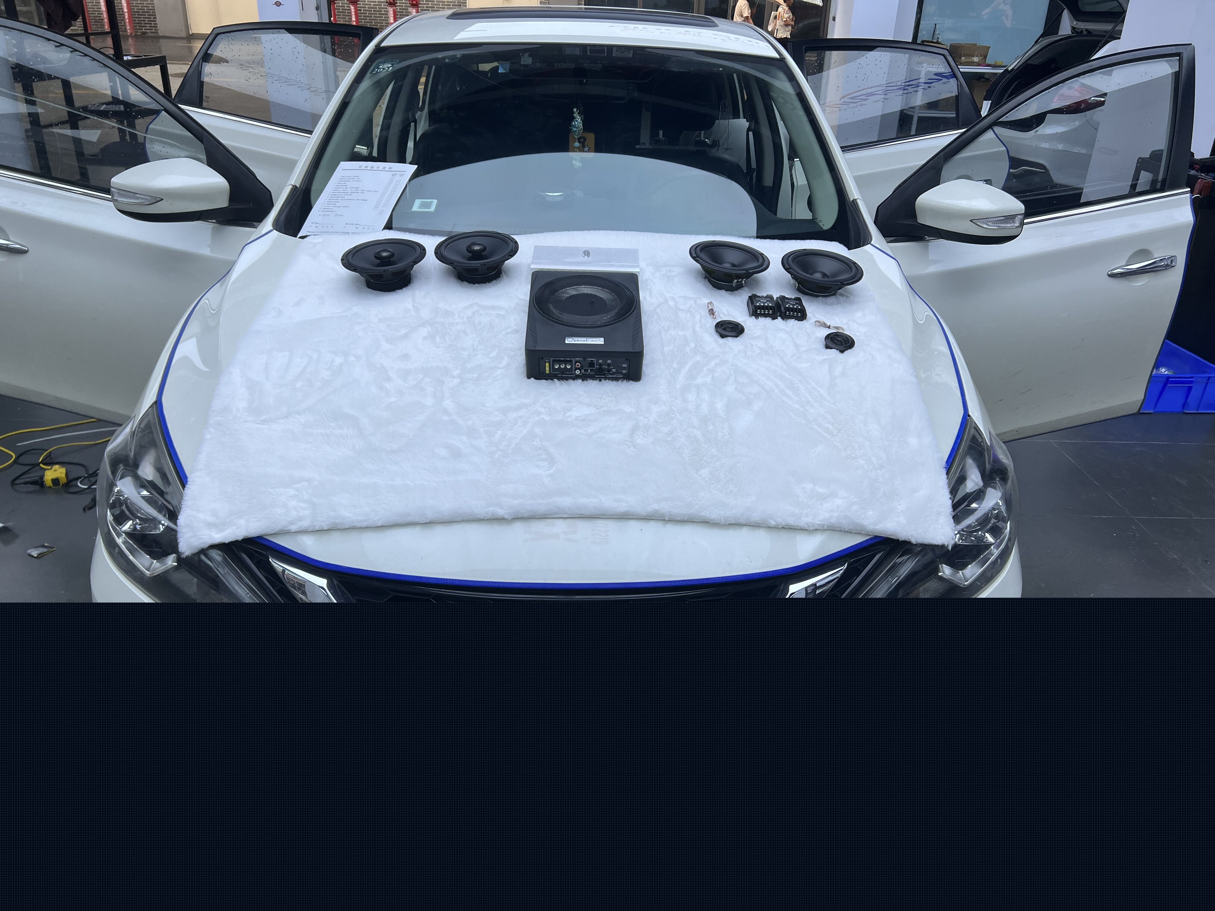 日產(chǎn)天籟改裝歌劇世家音響 輕燒7單元系統(tǒng)...