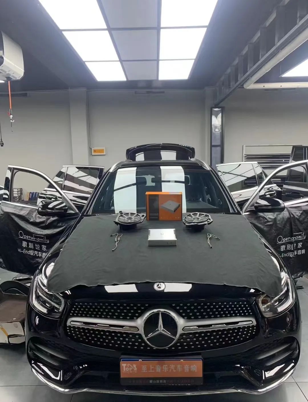 奔馳GLC音響升級,豪車配好聲音,讓你一...