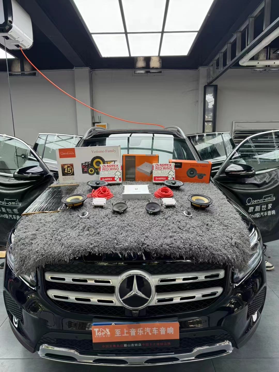 奔馳GLB200音響升級，擁抱純凈音質(zhì)！