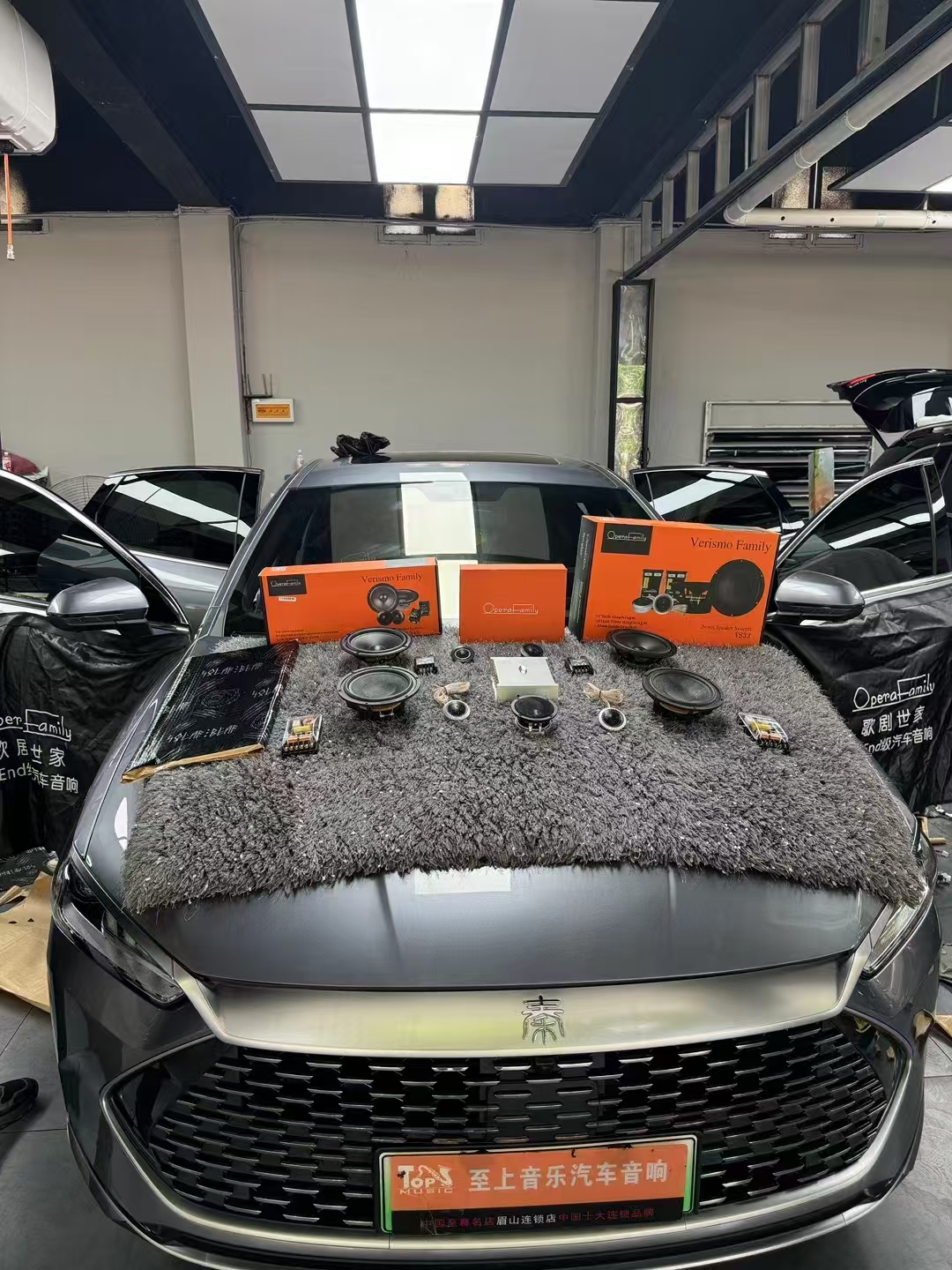 比亞迪秦plus音響升級(jí)，音你而變，車界新聲浪