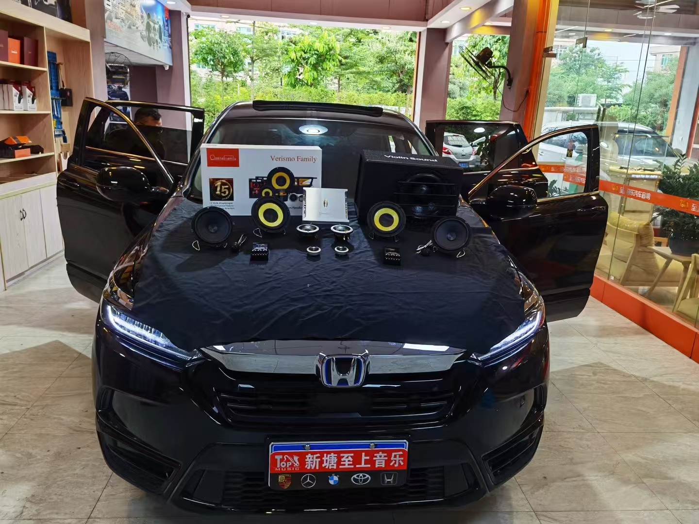 本田皓影音響升級(jí)，釋放音樂魅力！